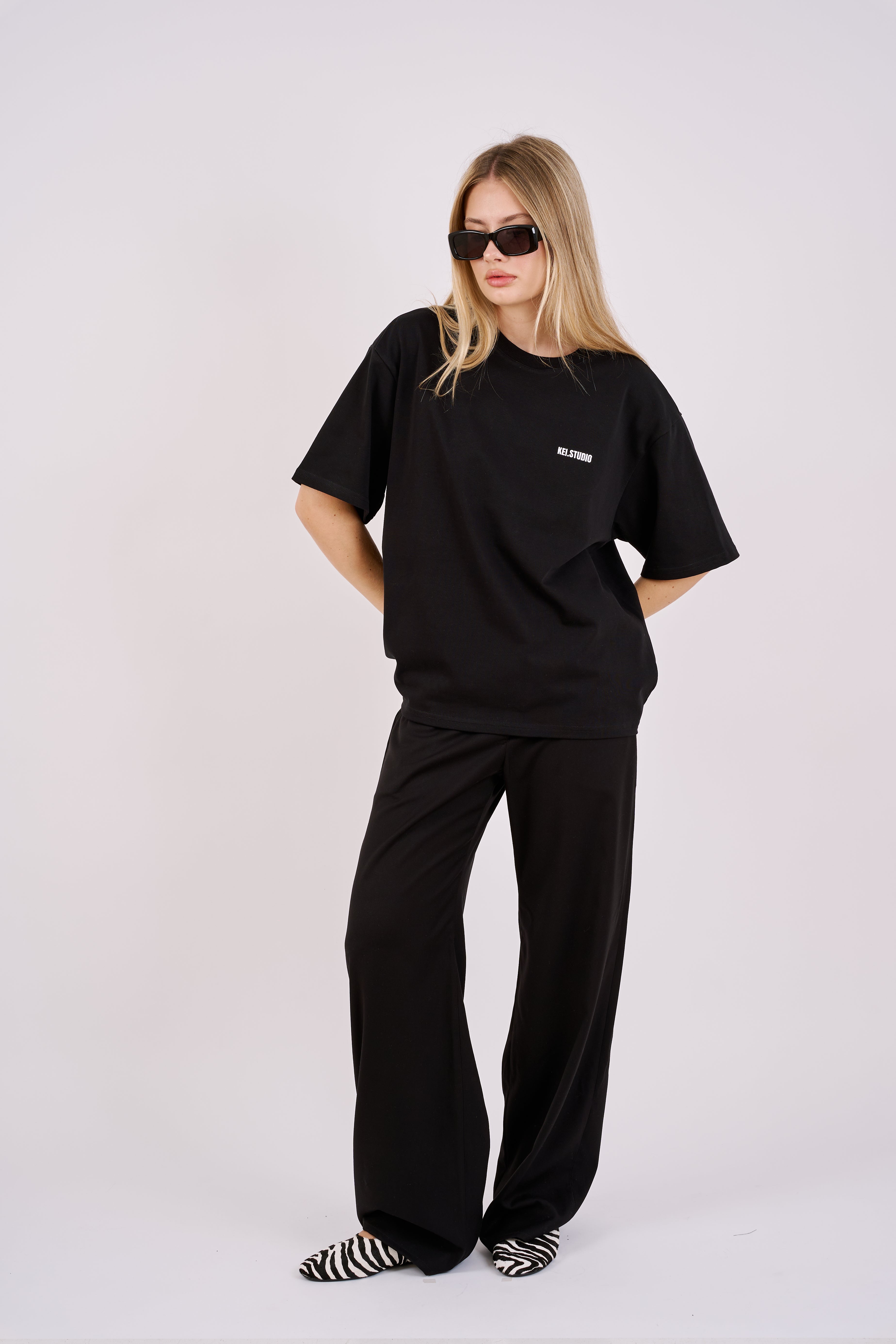 Pants - black