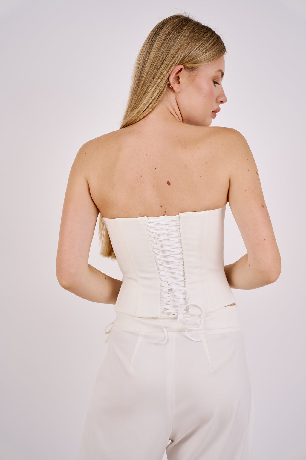 Corset Top - all white