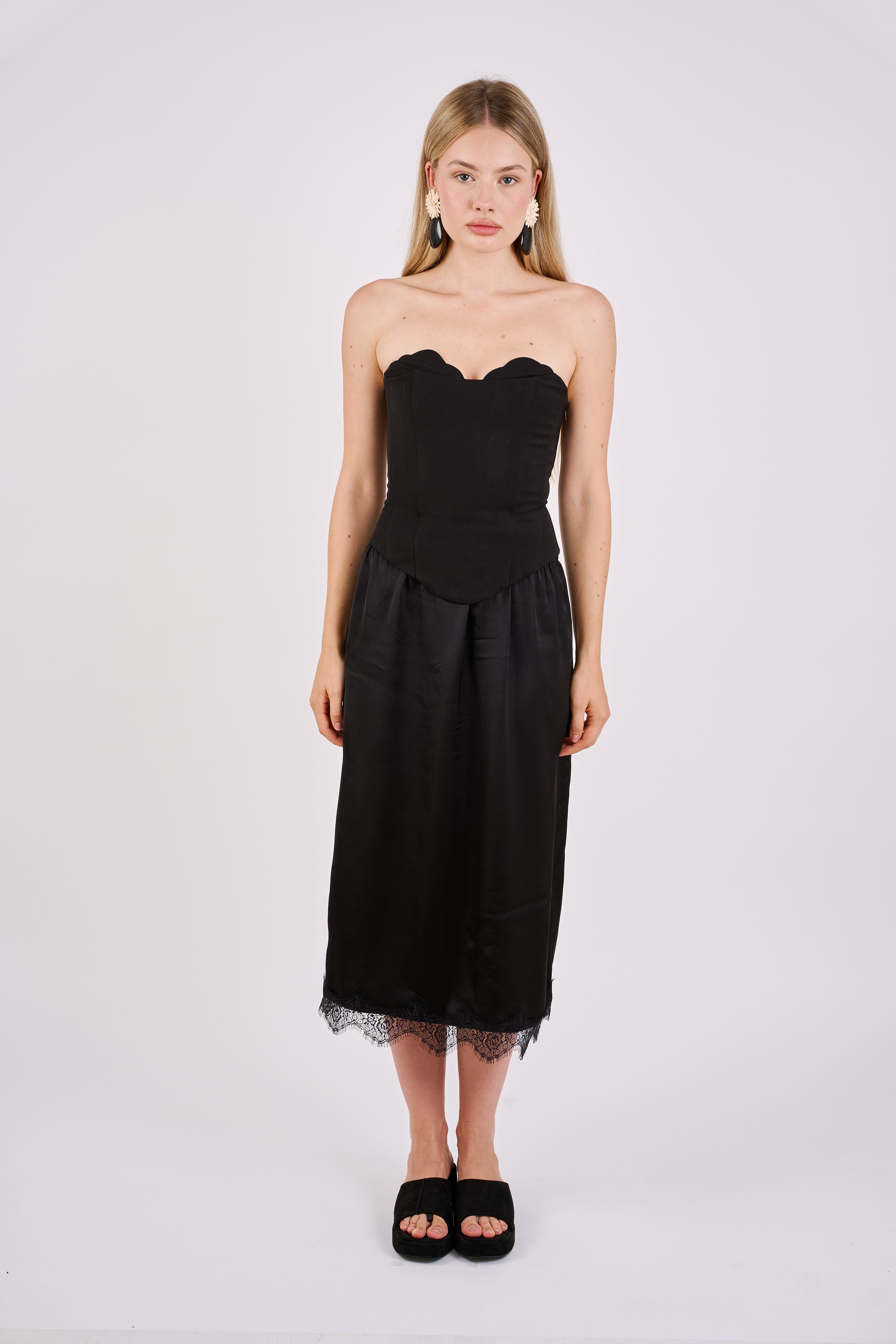 Corset Top - all black